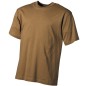 Preview: MFH US T-shirt, half sleeve, coyote tan, cotton 170 g/m²